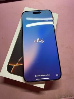 iPhone 16 PRO MAX, 512gb, 100% Baterie, Pouštní Titan