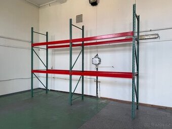 Paletové regály výška 366 cm – moduly i díly, výhodně
