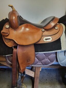 Westernové sedlo Garland