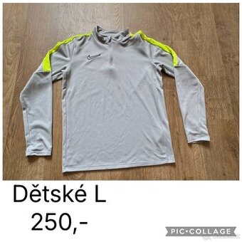 Sportovní mikina Nike dětská L 146/152