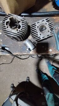 Set-hlava, válec, píst na jawu 50 mustang/pionýr