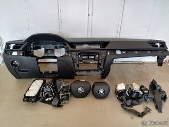 Airbagová sada Škoda Superb 3 KOMPLET ORIGINÁLNÍ