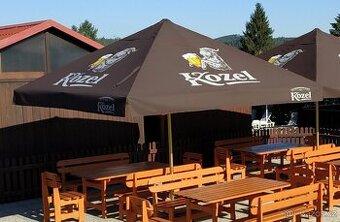 Potah na hospodský slunečník Kozel 3,5m x 3,5m