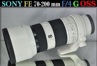 SONY FE 70-200mm f/4 G OSS Full FrameE mount