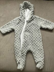 Podzimní/jarní kojenecký overal z Minky šedý vel.68