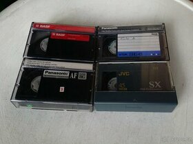 Prodám nové i použité video kazety do videokamer.