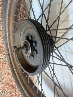 motor Triumph Tiger T100 rok 1939 + kola