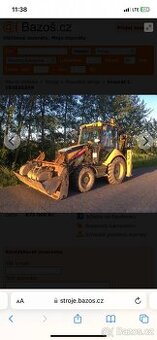 CAT 428E |4×4| teleskop | plně funkční | ihned k práci