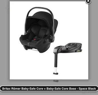 Autosedačka Britax Römer Baby-safe Core + base Isofix