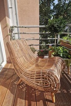 Ratanové křeslo Kave Home Tika