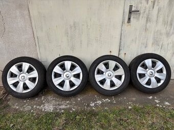 Orig. Škoda plechové disky 5x100 + pneu Dunlop 185/60 R15