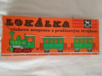 Retro hračky Lokálka IGRA