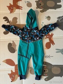 Softshellová kombinéza s fleecem Unuo 74/80