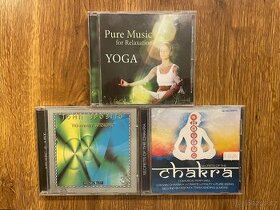 CD relaxační hudba 3ks/jóga, relaxace, meditace