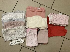 Set dívčího oblečení minimálně 19 kusů (vel 68)