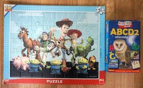 Puzzle Toy story + kreativní pexeso