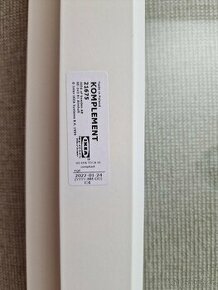 Ikea komplement skleněná police 3ks 50x58
