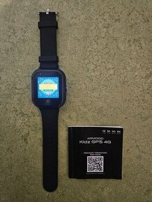 Smart hodinky s GPS - černé