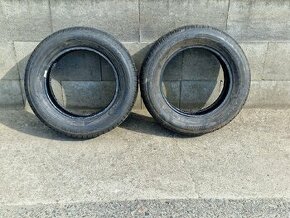 195/65/15 2ks letních pneu Dunlop  90%