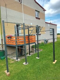 Hrazdy,  Workout  , držáky  na pytle
