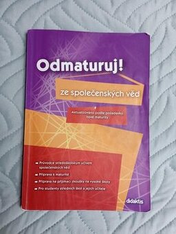 Odmaturu ze společenských věd - 1