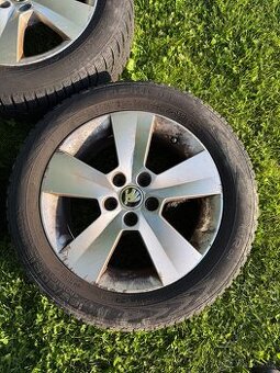 Original ALU Škoda R15, 5x100 - 1