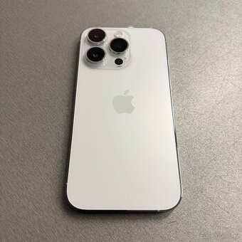 iPhone 14 Pro 512GB silver, pěkný stav, rok záruka