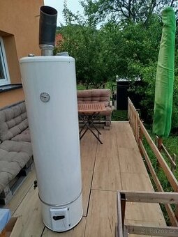 Lázeňská kamna s el. dohřevem 160 l