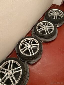 Alu dezent 5x112 r17 zimní pneu 205/45/17