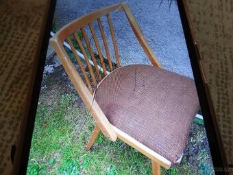 retro nábytek - 3 židle