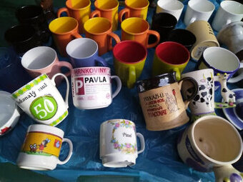 Hrnky na čaj - I LOVE TEA, se jmény, výročí a spousta jiných