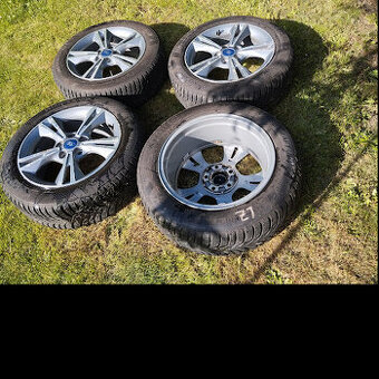 alu disky a zimní pneu 205/55/R16