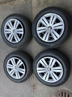 Originál letní VW sada kol 205/60 R16, NOVÁ - nájezd 300 km