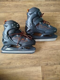 lední brusle Oxelo Fit 100 vel. 35-38