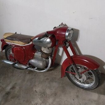 Jawa 250 559 panelka, stary madarsky TP na prihlaseni