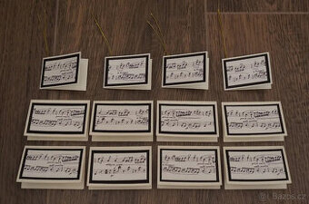 Rukodělné jmenovky 20 ks