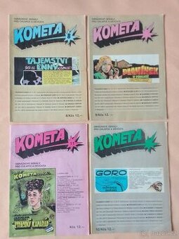 komiksy KOMETA č.8,9,10,11 CENA za 4 čísla