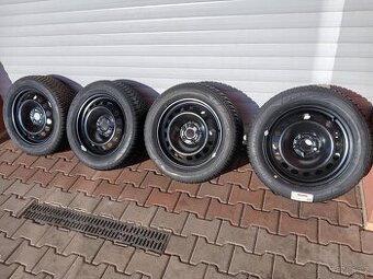 FIAT TIPO NOVÉ ORIGINÁLNÍ DISKY R16 S NOVÝMI PNEU FALKEN 205