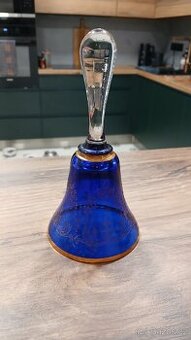 Skleněný zvonek se srdíčkem