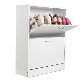 Nový skříňový výklopný botník