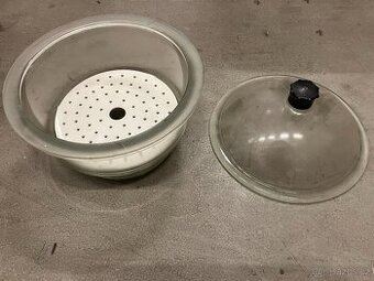 Exsikátory, borosilikátové sklo 3.3, s plastovým knoflíkem