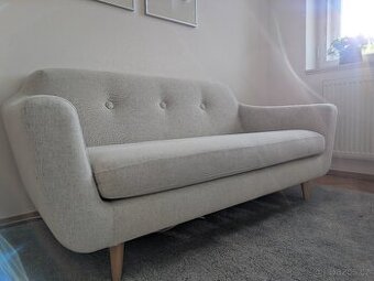 Pohovka IKEA KLUBBFORS (dvoumístná) – šedá, skvělý stav