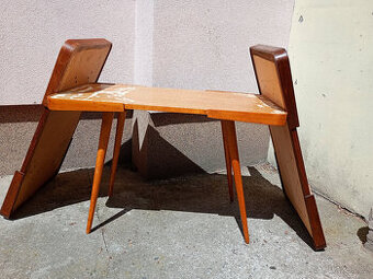 Opaxitový stolek Jiroutek BEZ SKLA + díly