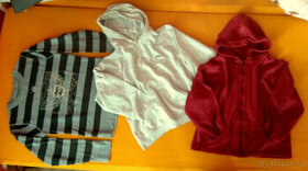 Chlapecké mikiny vel. 140 pro 9-10ti leté frajery