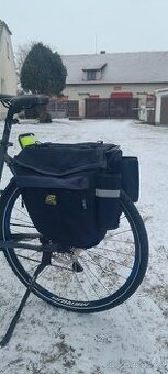 dvojbrašny na nosič kola