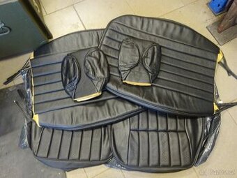 Potahy sedaček Jaguar E type 2 serie.