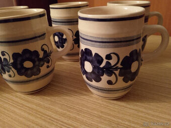 Sada 6 ks keramických hrnků 200 ml