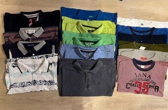 Trička kluk chlapecká krátký rukáv 116-122