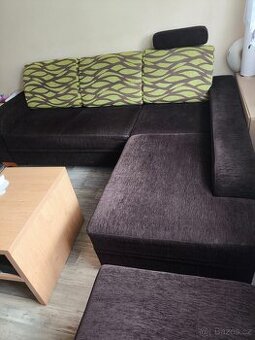 Sedací souprava plus taburet