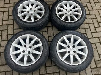 4x litá kola 4x108 R16, letní pneu